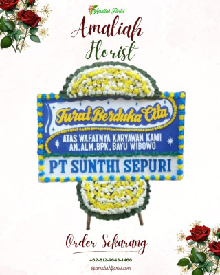 Papan Bunga Duka di Rambung