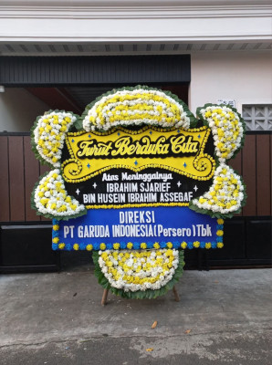 Papan Bunga Duka di Rambung