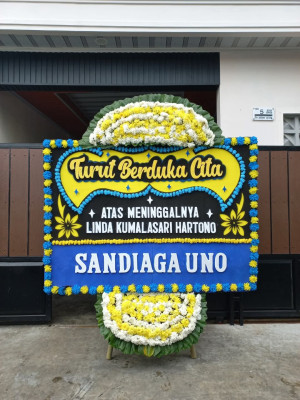 Papan Bunga Duka di Rambung